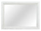 Stoa - Mirror - White / Brown