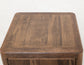 Praga - 2-Drawer Nightstand - Almond / Barrel Brown