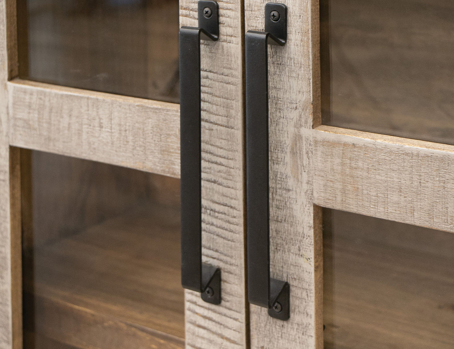 Loft - Cabinet - Two Tone Gray / Brown