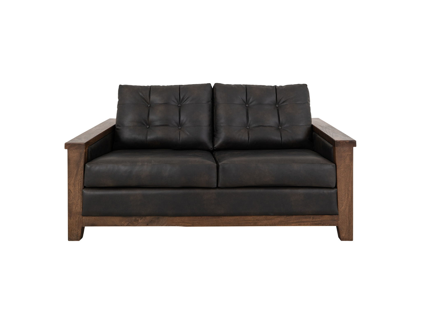 Walnut - Loveseat