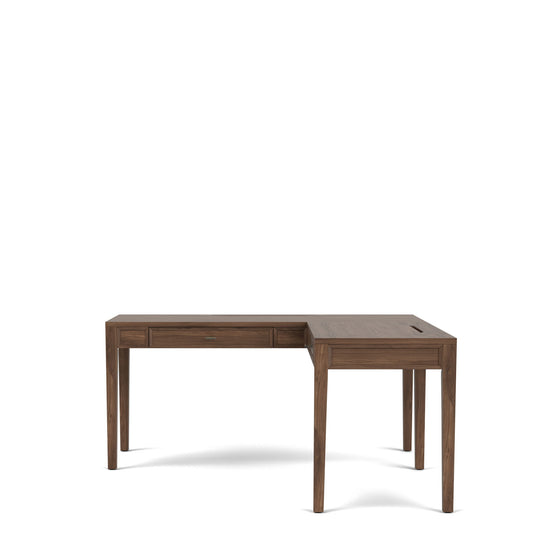 Brooks - L-Desk - Nouveau Walnut