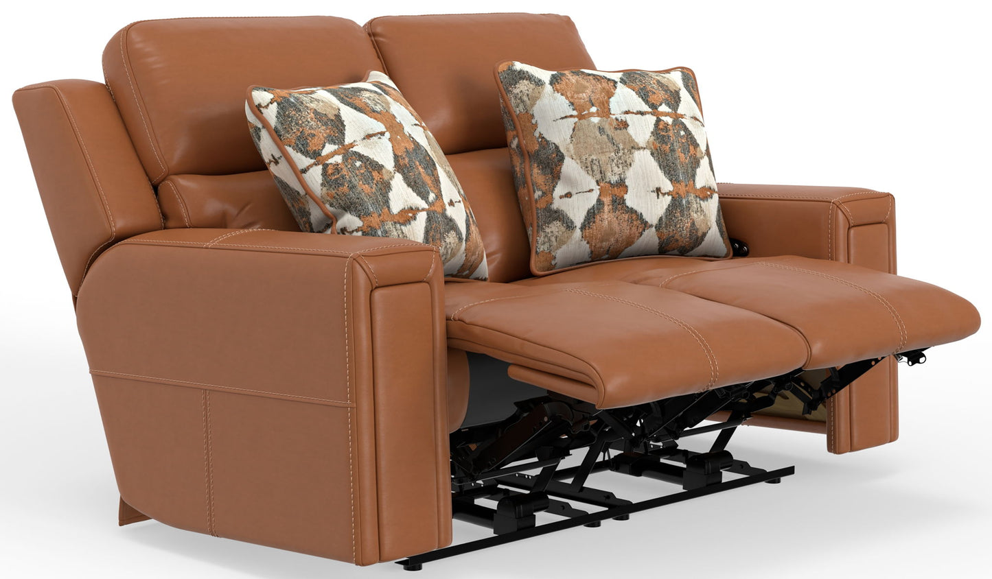 Arezzo - Power Headrest Power Reclining Loveseat With Zero Gravity/Extended Ottoman
