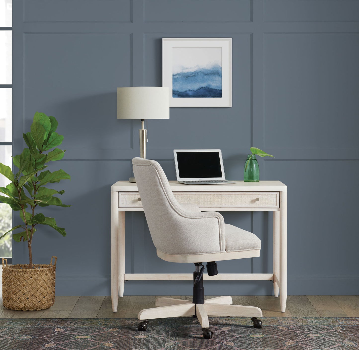 Maren - Upholstered Desk Chair - Beige