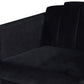 Empire - Lighted Loveseat - Black