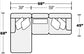 Logan - Upholstered Sectional With Comfort Coil Seating And Accent Pillows Included