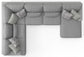 Titan - Sectional With Comfort Coil Seating And Accent Pillows Included