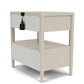Laguna - 2 Drawer Nightstand - Beige