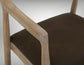 Teak - Chair - Ivory White