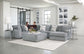 Glacier - Sectional With Cocktail Ottoman