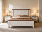 Stoa - 2 Drawer Nightstand - White / Brown
