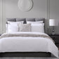 Border Embroidery - King Sheet Set (Set of 4) - Gray