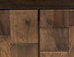 Origin - 4 Door Console - Brown