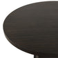 Plateau - 54" Round Dining Table - Top & Base - Dark Brown