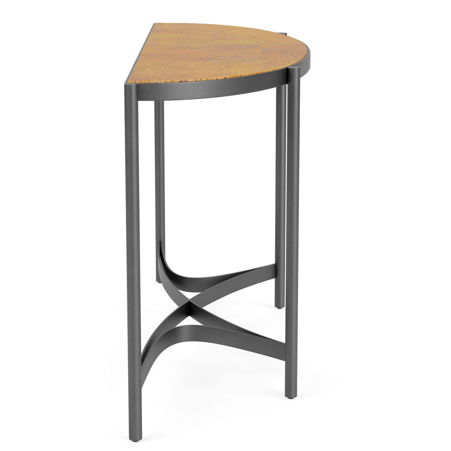 Durango - Sofa Table - Canyon Stone / Wrought Iron