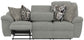 Trifecta - Sofa With 3 Recliners and Drop Down Table
