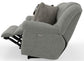 Trifecta - Sofa With 3 Recliners and Drop Down Table
