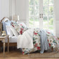 Peony - King Washed Linen Comforter Set (Set of 3) - Blossom