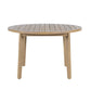 Arden - Round Patio Dining Table - Natural