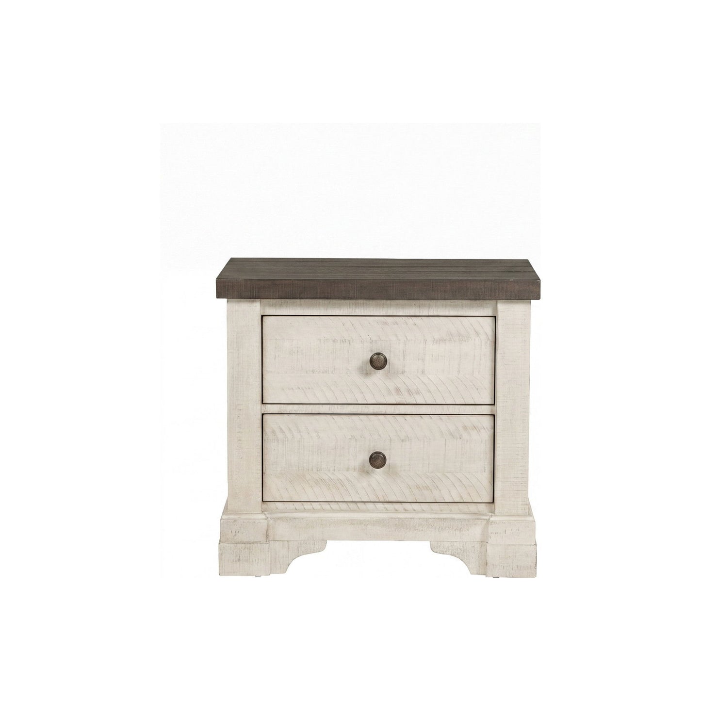 Augusta - Two Drawer Nightstand With USB Port