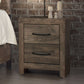Misty Lodge - Nightstand - Greige