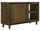 Savia - 2 Door Wood TV Stand - Brown