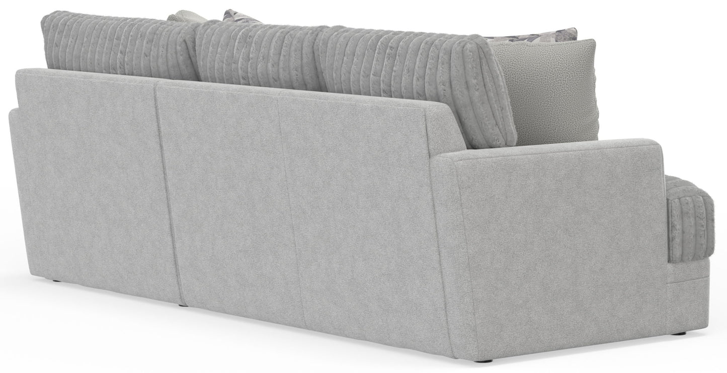 Titan - Sectional With Comfort Coil Seating And Accent Pillows Included
