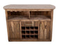 Balam - 1 Drawer & 2 Door Bar - Light Brown