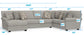 Livingston - Sectional With Comfort Coil Seating And Accent Pillows Included