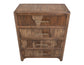 Praga - 4-Drawer Chest - Almond / Barrel Brown