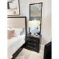Lydia - 3 Drawer Nightstand - Dark Brown