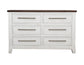 Stoa - Dresser - White / Brown