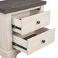 Augusta - Two Drawer Nightstand With USB Port