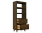 Savia - 2 Drawer Bookcase - Brown
