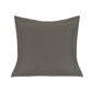 Luna - Single Flanged Washed Linen Pillow - Slate
