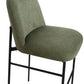 Erik - Bar Chair With Black Metal Frame (Set of 2)