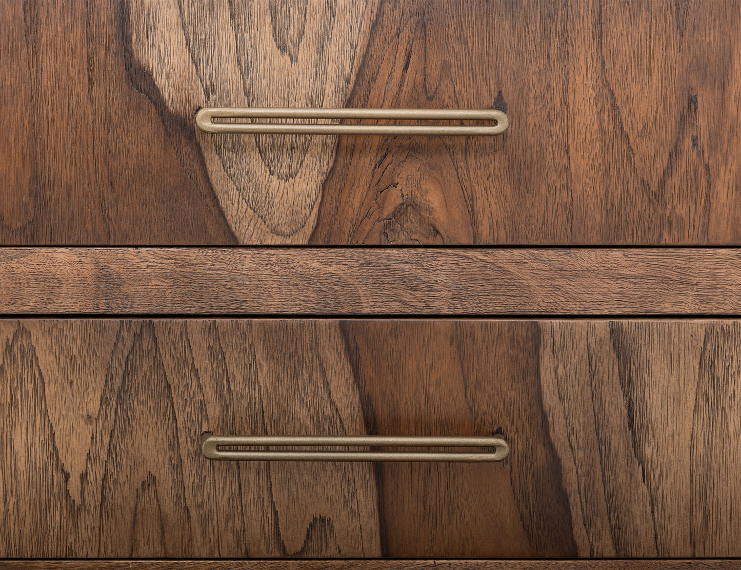 Praga - 4-Drawer Chest - Almond / Barrel Brown