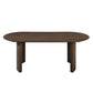 Kody - Oval Dining Table - Dark Walnut