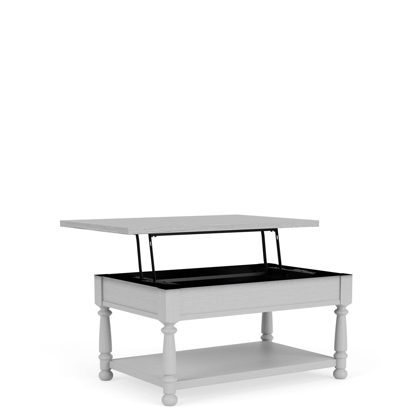 Winston - Lift Top Cocktail Table - Aged Cotton