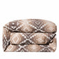 Chalet - Queen Aztec Duvet Cover - White / Brown