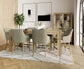 Mix-N-Match Chairs - Swoop Arm Upholstered Stool