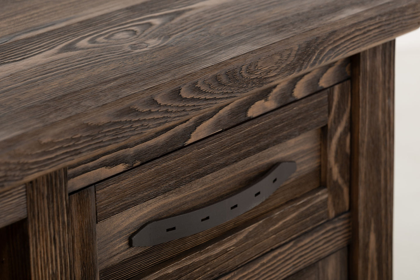 Dutton - TV Stand For Electric Fireplace - Rookwood Brown