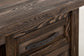 Dutton - Electric Fireplace - Rookwood Brown