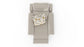 Micah - Power Headrest Power Deep Seat Lay Flat Recliner - Oatmeal