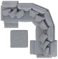 Majesty - Deep Seating Power Reclining Sectional And Ottoman