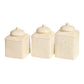 Savannah - Canister Set (Set of 3) - Cream
