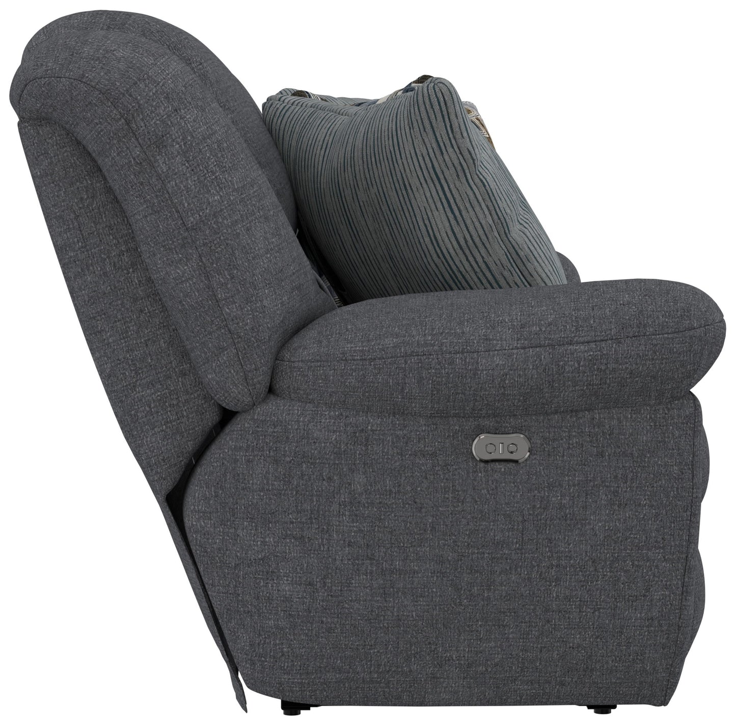 Trifecta - Sofa With 3 Recliners and Drop Down Table