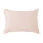 Hera - Washed Linen Tailored Dutch Euro Pillow - Blush