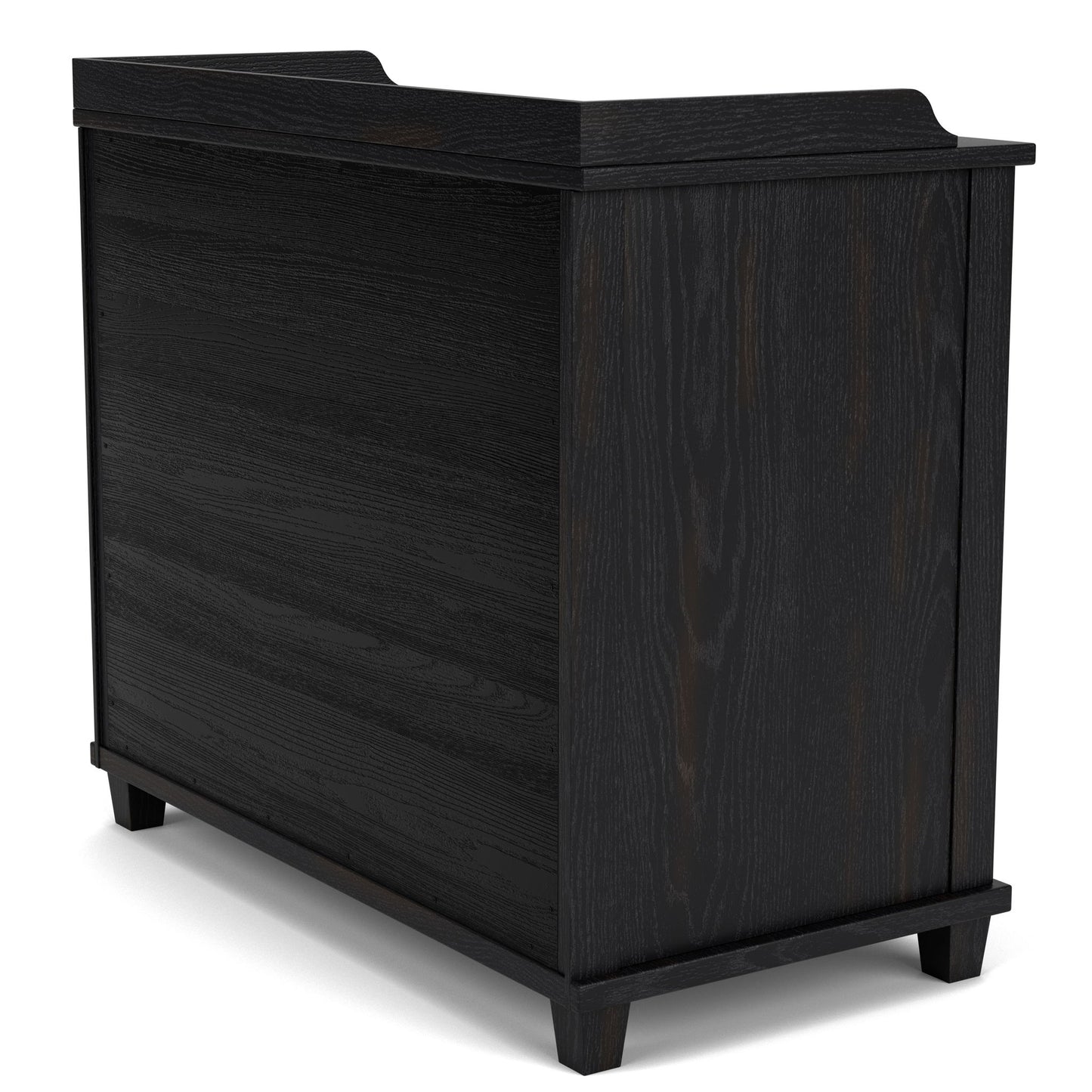 Calhoun - Bachelors Chest - Ebony Whiskey Oak