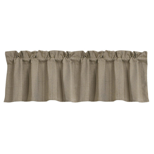 Fairfield - Herringbone Valance - Cream