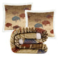 Campfire - Home On The Range Campfire Sherpa Throw Set (Set of 3) - Multi Color